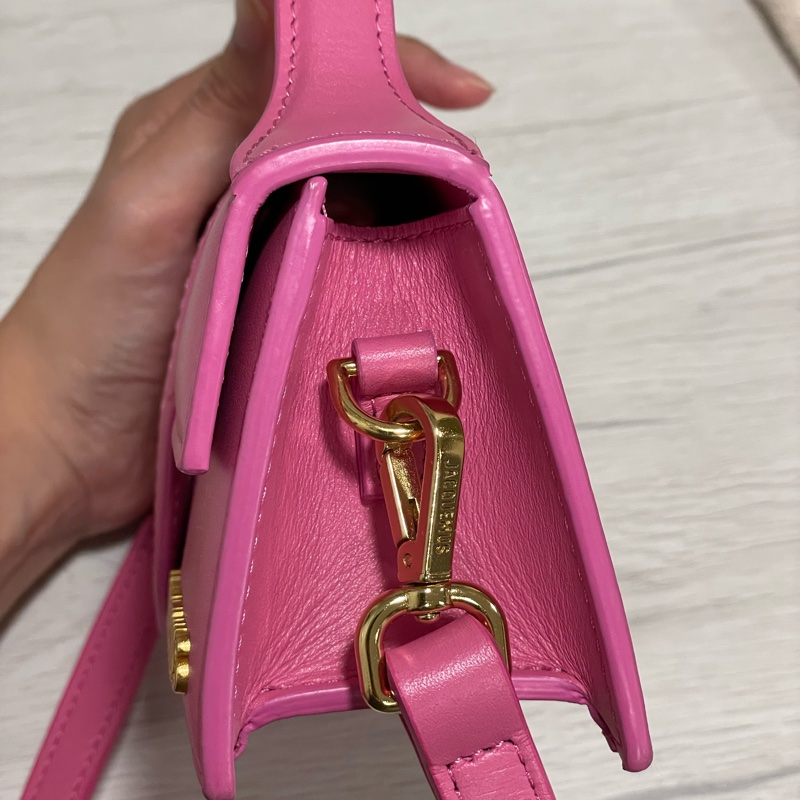 JACQUEMUS LE BAMBINO MINI 粉紅（含揹帶）-12
