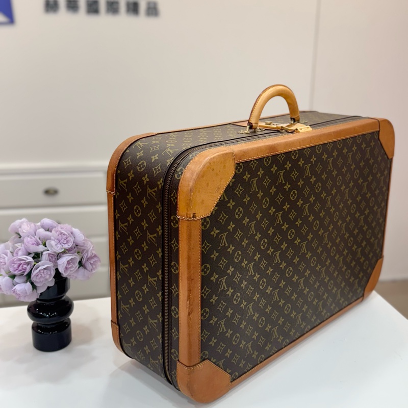 Louis Vuitton 大型金釦行李箱-2