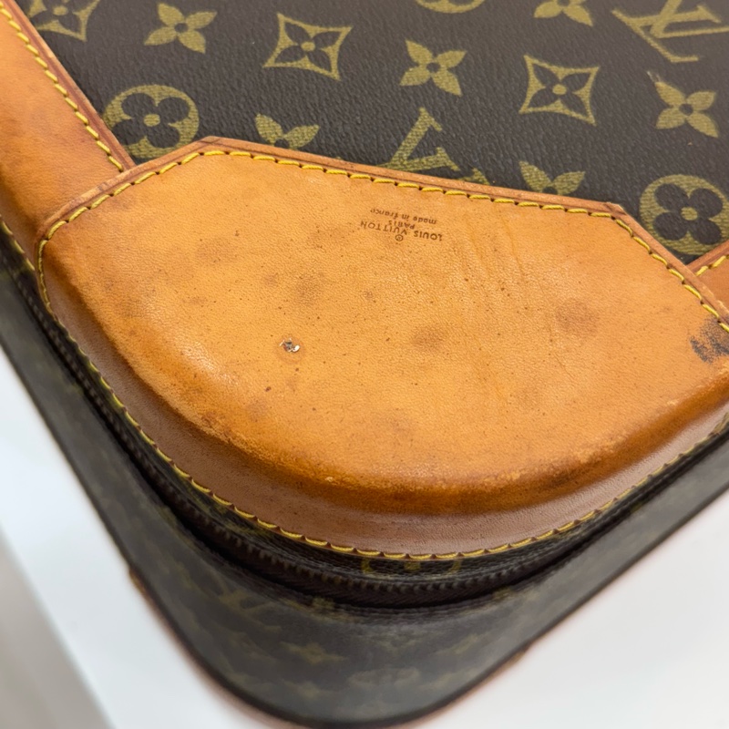 Louis Vuitton 大型金釦行李箱-12