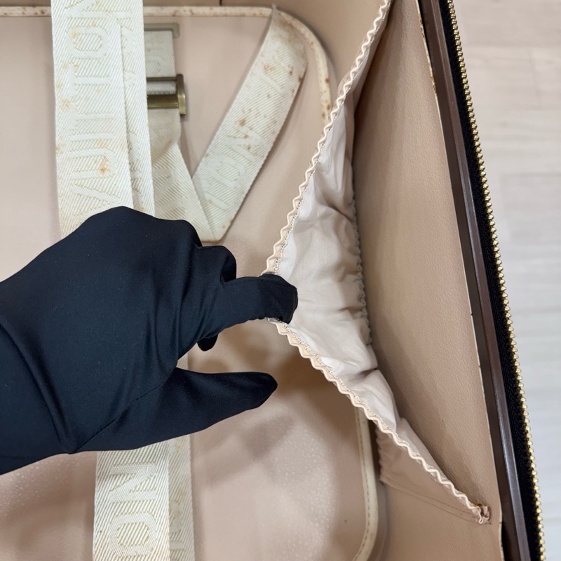 Louis Vuitton 大型金釦行李箱-27