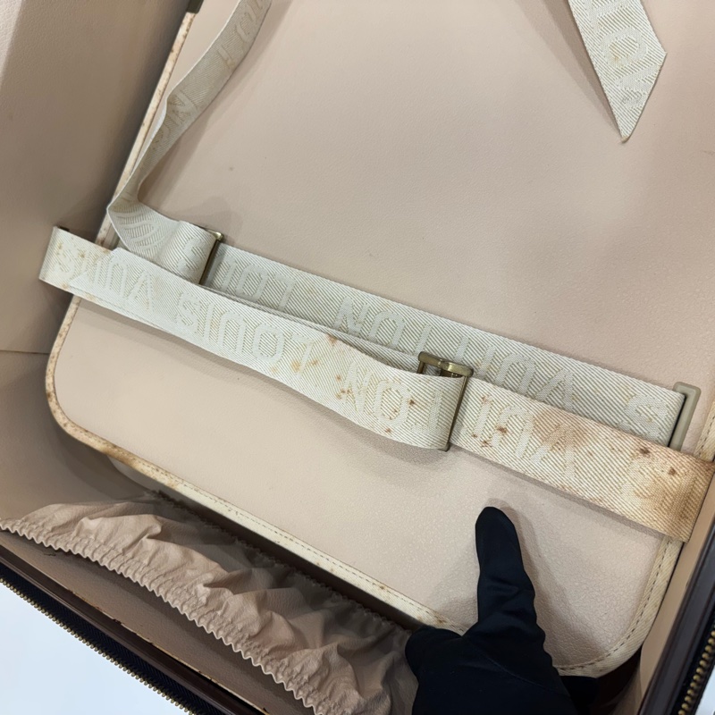 Louis Vuitton 大型金釦行李箱-33