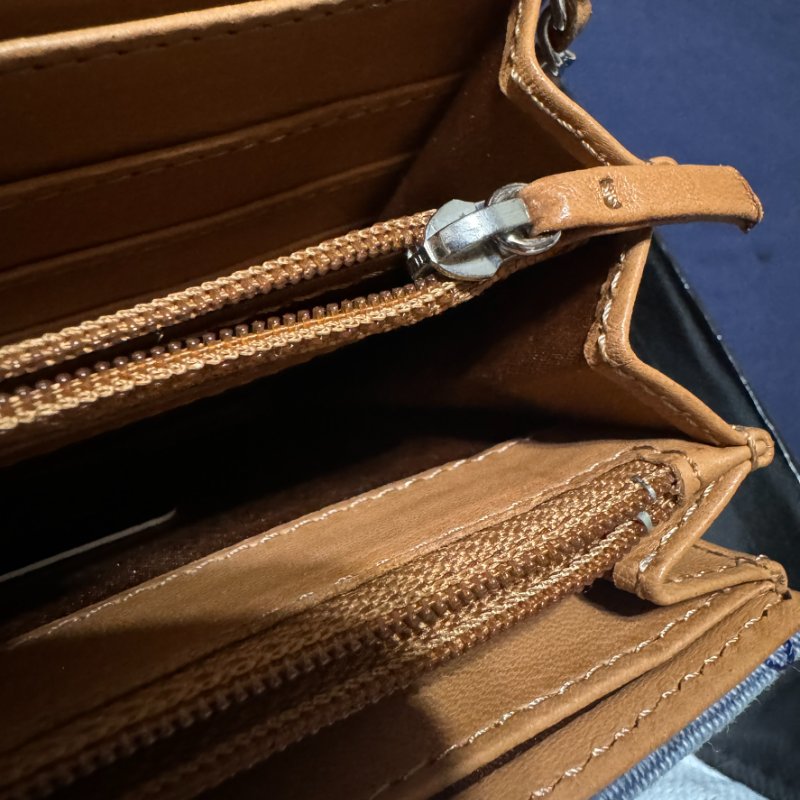 🎉降價🎉Chanel 水洗單寧布肩背口蓋包-藍-16