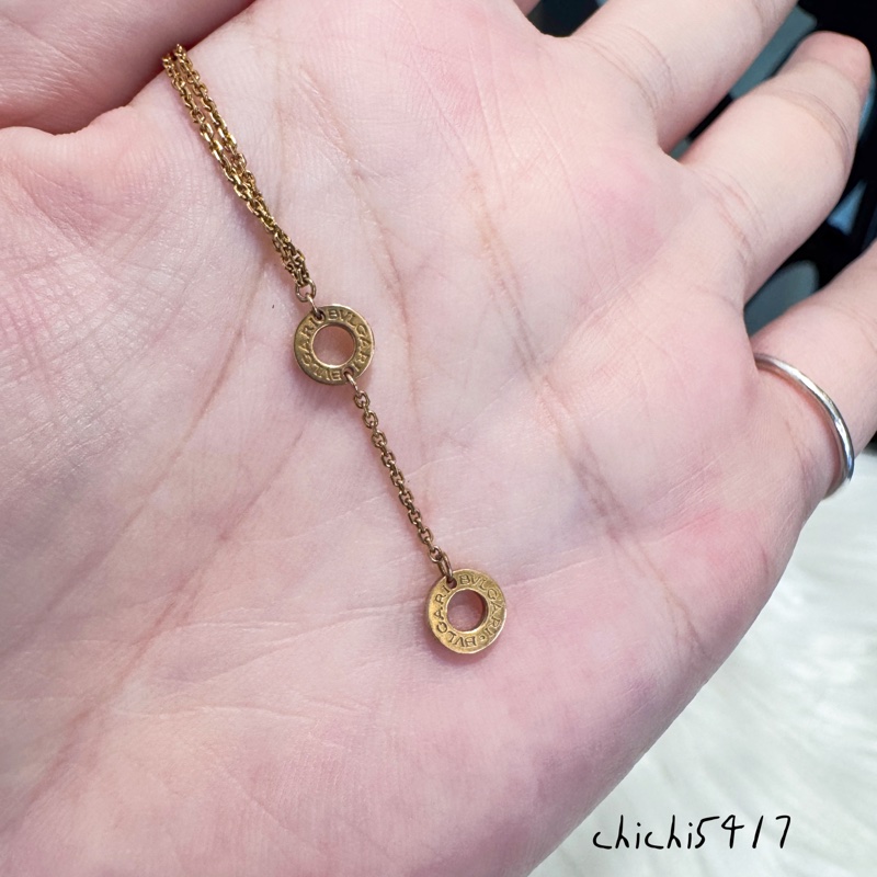 Bvlgari Divas‘ Dream 750玫瑰金白母貝雙鏈手鏈-4