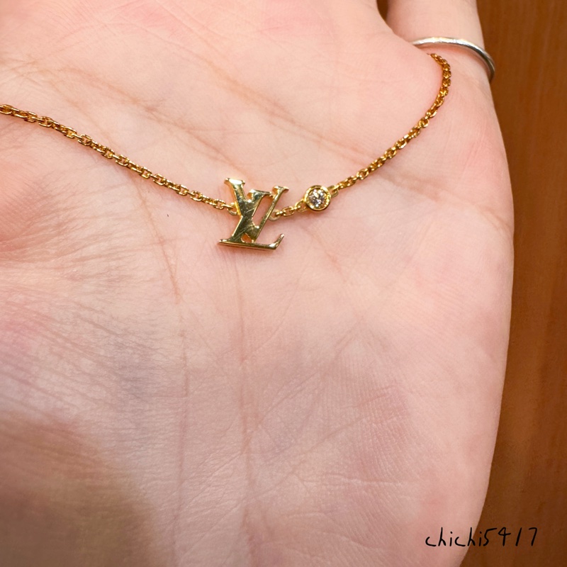 LV Idylle Blossom 750黃K項鍊-1