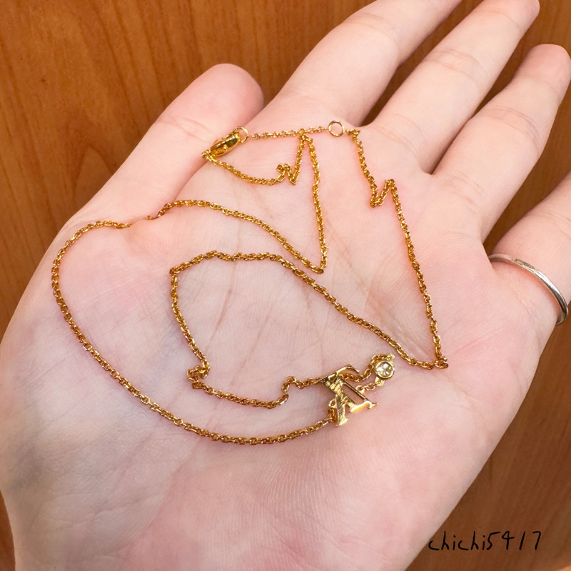 LV Idylle Blossom 750黃K項鍊-7