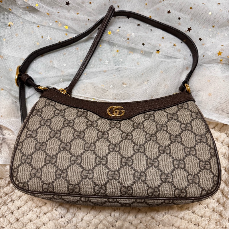 Gucci 古馳 Ophidia 小號肩背包 手提包 腋下包-0