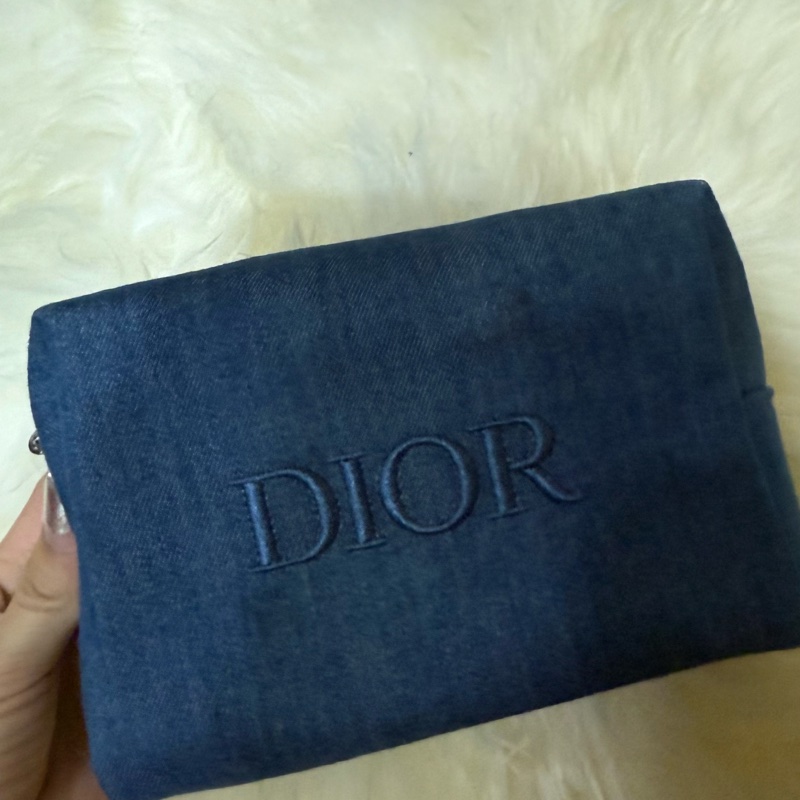 dior 牛仔化妝包 牛仔 化妝包-0