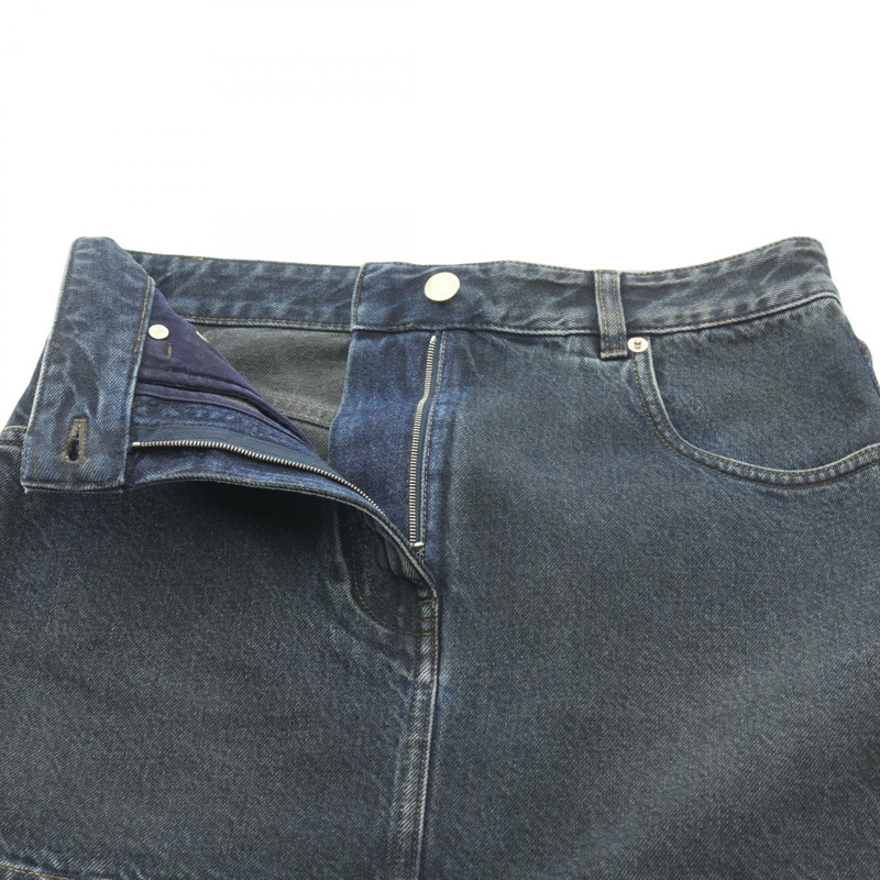 LOUIS VUITTON 航海風 LV 貼片迷你裙 RW242WW EFY FRJB01 棉質 女款 #36-4