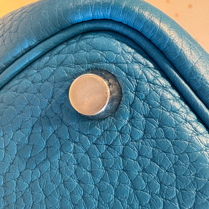 HERMES/愛馬仕 piction18 菜籃子 法國籃色  A刻-10