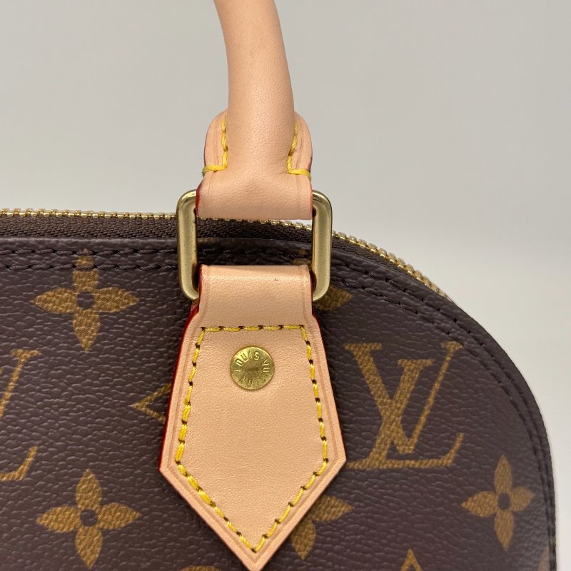 (晶片款🌟)LOUIS VUITTON 路易威登 Alma BB 經典老花 手提包 斜背包|🈶️購證、盒子、防塵袋、購物袋|專櫃64,500-8