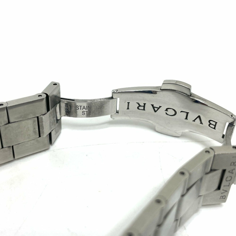 BVLGARI Diagono Scuba Aqua Chronometer DP42SSD 自動日期腕錶,不鏽鋼,男士,銀色-8