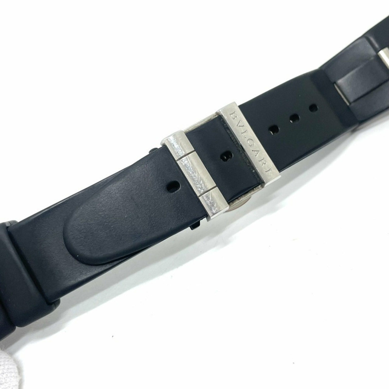 BVLGARI Diagono Scuba Aqua Chronometer DP42SSD 自動日期腕錶,不鏽鋼,男士,銀色-13