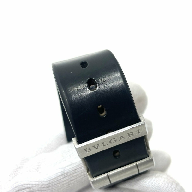 BVLGARI Diagono Scuba Aqua Chronometer DP42SSD 自動日期腕錶,不鏽鋼,男士,銀色-14