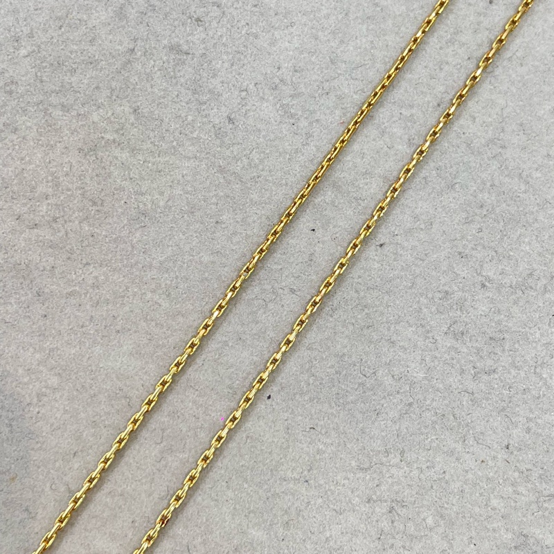 Dior 中古Vintage 水鑽金色耳夾項鏈套裝 XA658-6