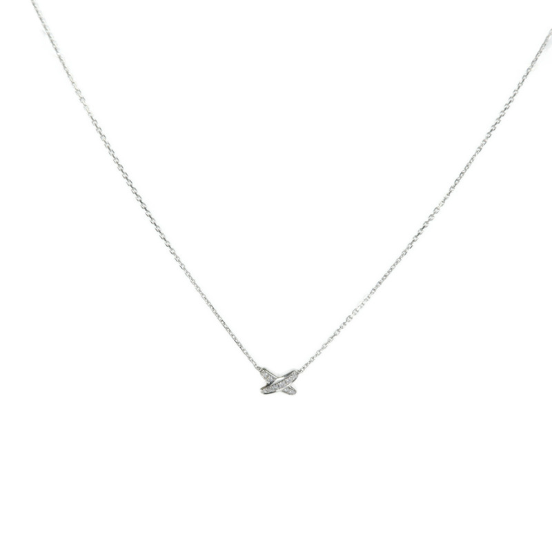 Chaumet 18K白金Diamond Jeux De Liens鑽石項鍊-1
