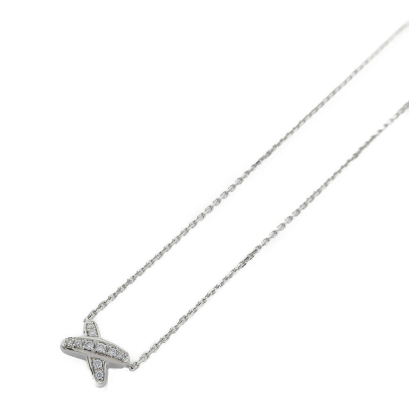 Chaumet 18K白金Diamond Jeux De Liens鑽石項鍊-3