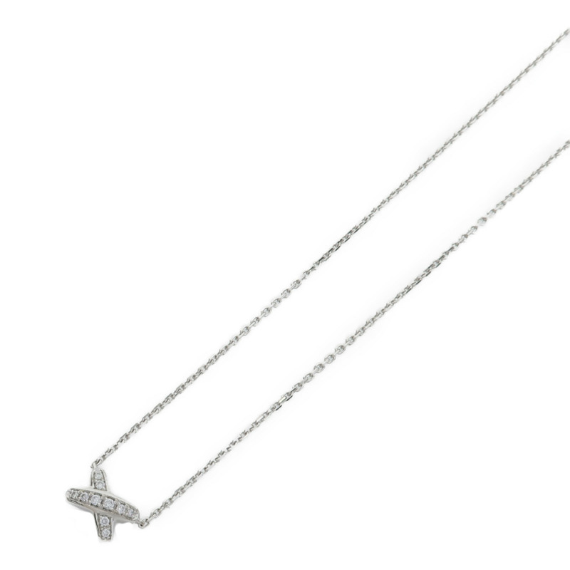 Chaumet 18K白金Diamond Jeux De Liens鑽石項鍊-4