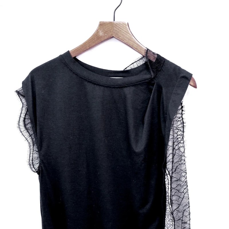 PHILLIP LIM 不對稱蕾絲連身裙-3