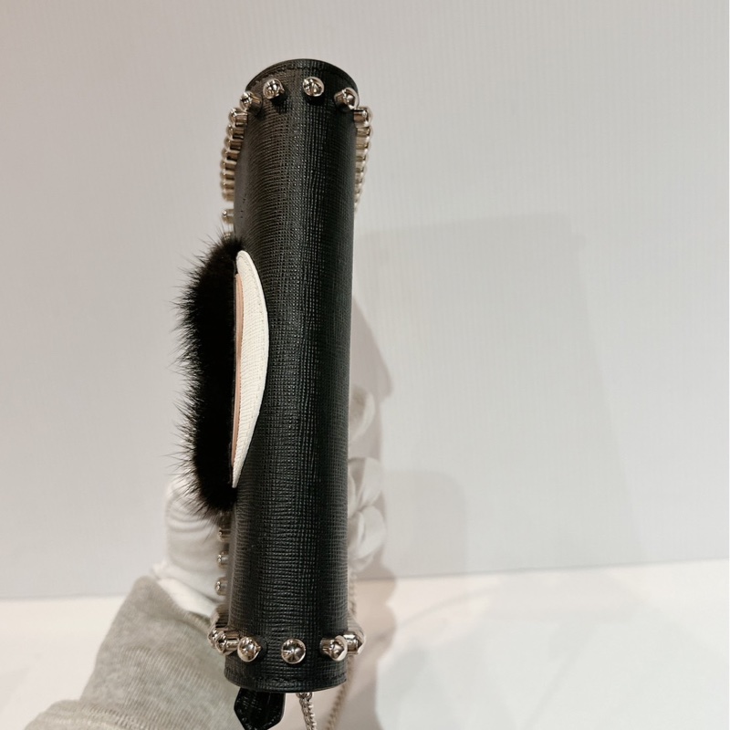 莉亞精品♡ Fendi 老佛爺woc鏈條包 二手美包-6