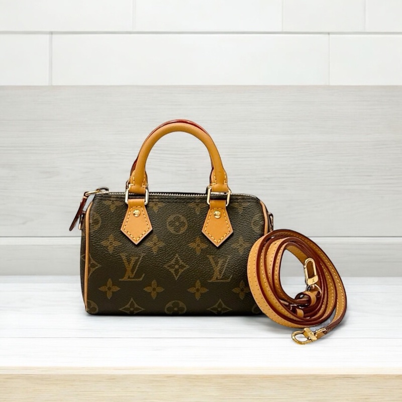 莉亞精品♡ LV nano speedy 二手美包-0