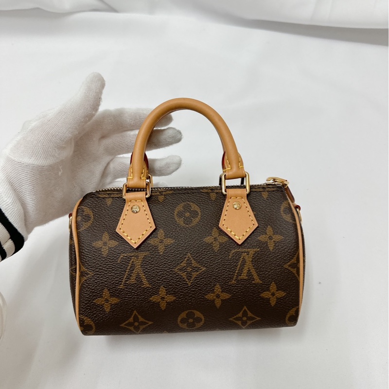 莉亞精品♡ LV nano speedy 二手美包-3