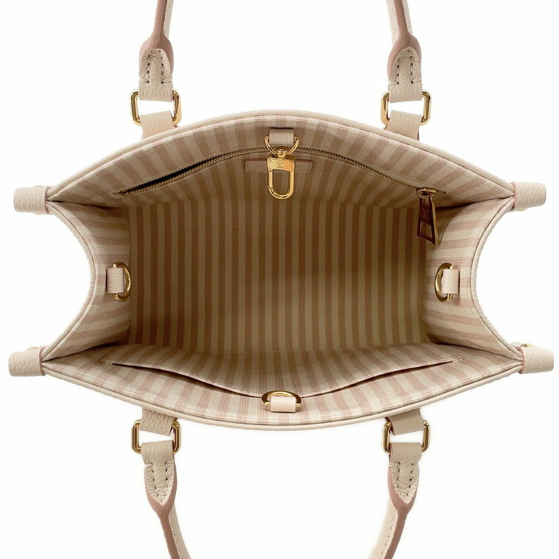 Louis Vuitton Monogram Empreinte On the Go 小號手提包 M14403 兩用單肩包-5