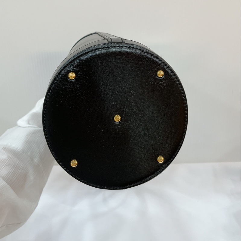 莉亞精品♡Gucci 637115 水桶包黑 全新閒置品-8