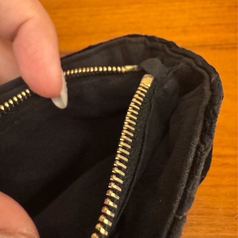 Chanel黑絨布寶石雙層功能小包✨✨-14