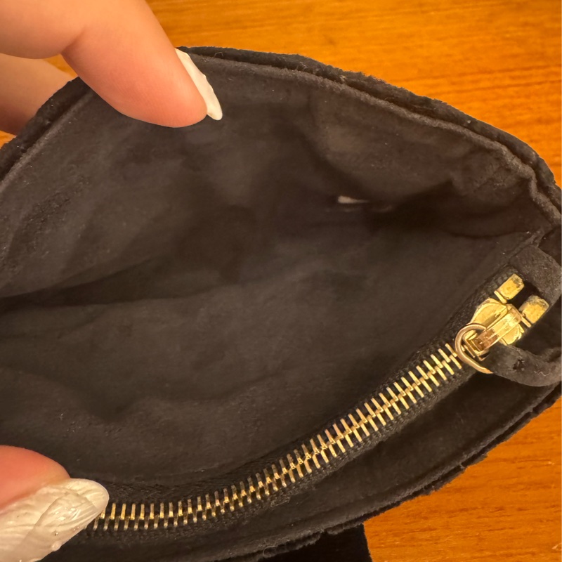 Chanel黑絨布寶石雙層功能小包✨✨-19