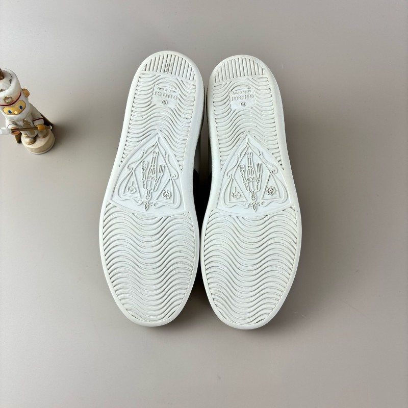 GUCCI/古馳 小蜜蜂刺繡小白鞋 36碼-6