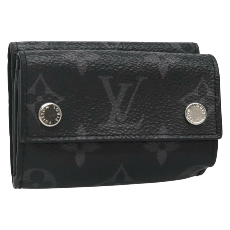 【日本直送】路易威登 Monogram Eclipse Discovery Compact 錢包 M67630 LV Auth 135759-0