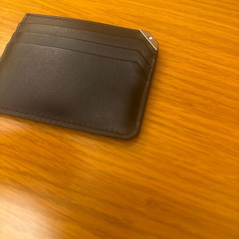 萬寶龍 Montblanc 黑色卡夾-7