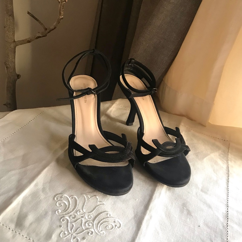 Bottega Veneta B V 涼鞋/跟鞋🎀 瀟🎀優雅🌹又可愛💗 可甜可鹹 🎀已加鞋底好穿耐用-0