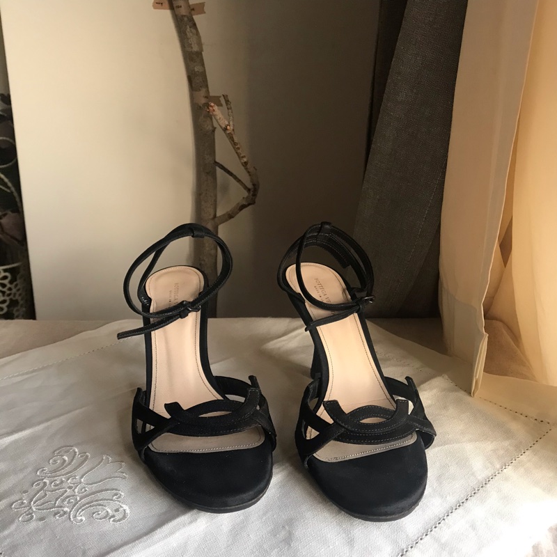 Bottega Veneta B V 涼鞋/跟鞋🎀 瀟🎀優雅🌹又可愛💗 可甜可鹹 🎀已加鞋底好穿耐用-42