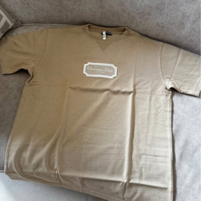 Dior經典刺繡短t-1