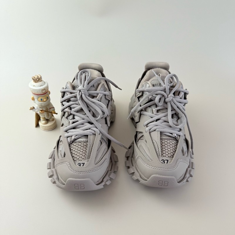 近全新✨Balenciaga/巴黎世家Track咖啡色系帶休閒鞋 37碼-2