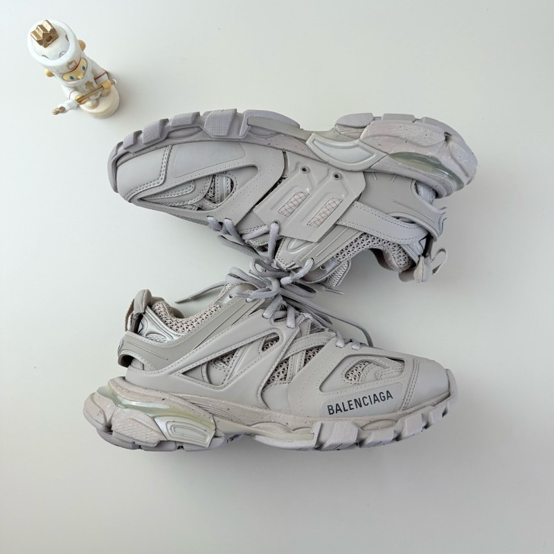 近全新✨Balenciaga/巴黎世家Track咖啡色系帶休閒鞋 37碼-3