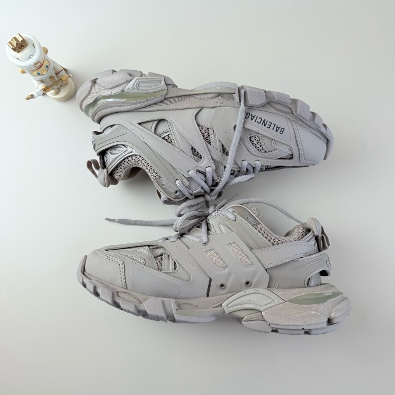 近全新✨Balenciaga/巴黎世家Track咖啡色系帶休閒鞋 37碼-4