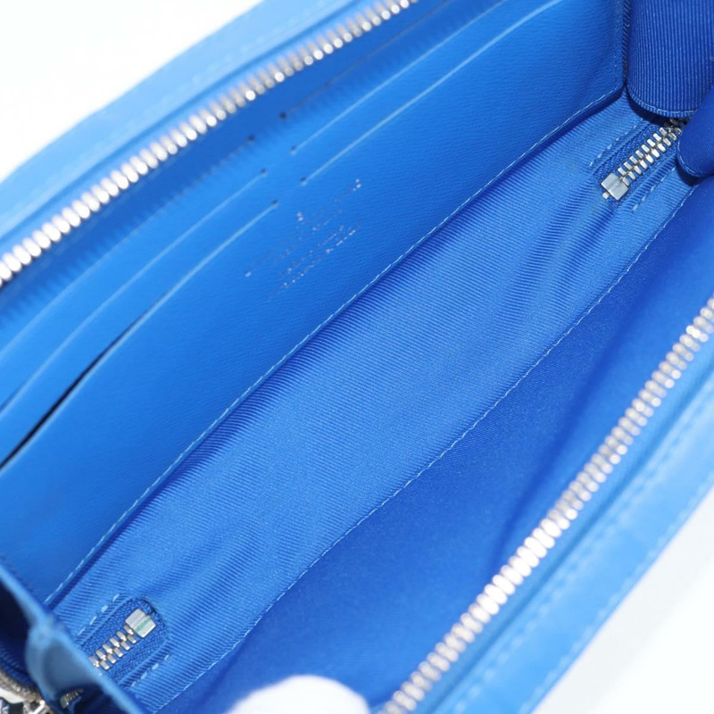 【日本直送】路易威登 Monogram Clouds 軟式旅行箱錢包包 藍色 M45432 LV Auth 135581A-9