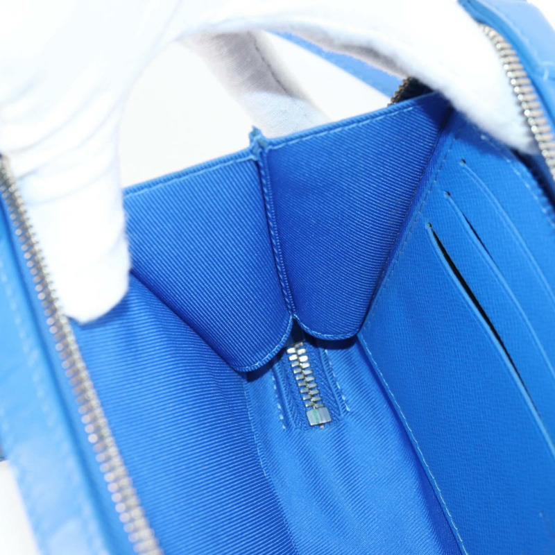 【日本直送】路易威登 Monogram Clouds 軟式旅行箱錢包包 藍色 M45432 LV Auth 135581A-20