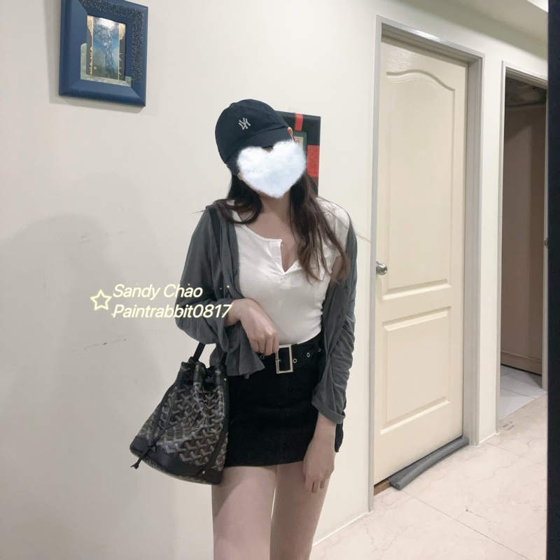 ෆ Goyard Petit Flot水桶 黑色-1