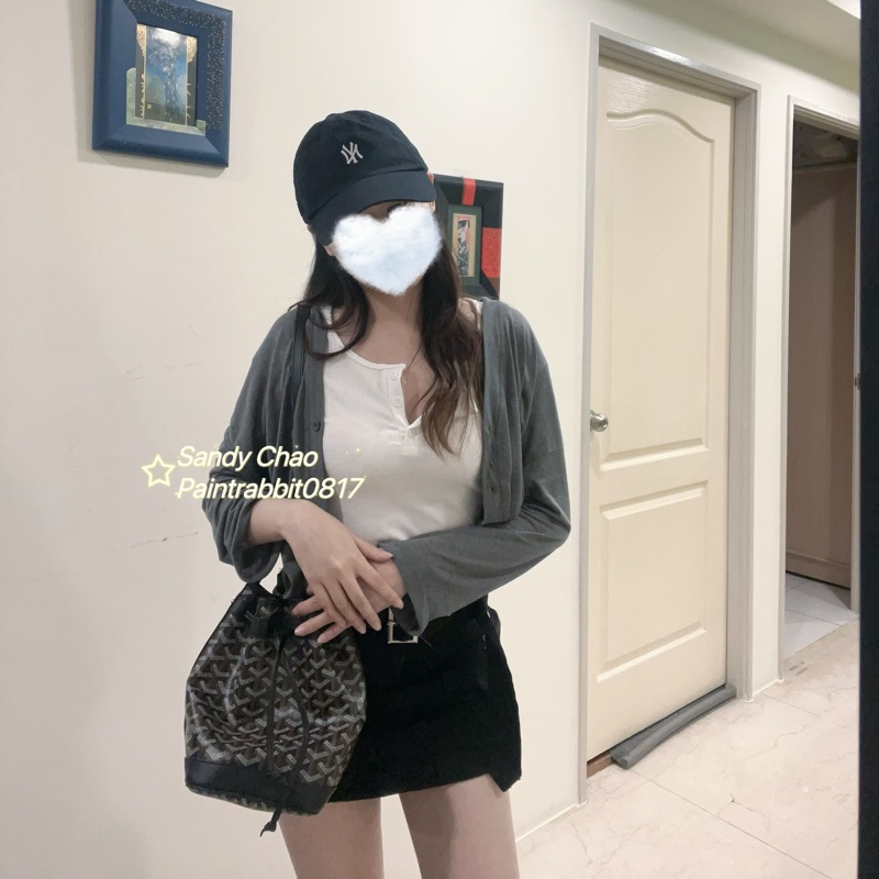 ෆ Goyard Petit Flot水桶 黑色-2