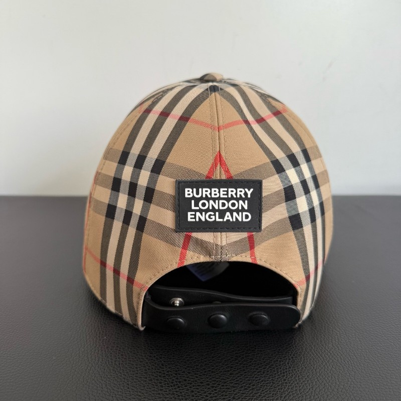 超級新⭐Burberry格紋棒球帽M碼-2