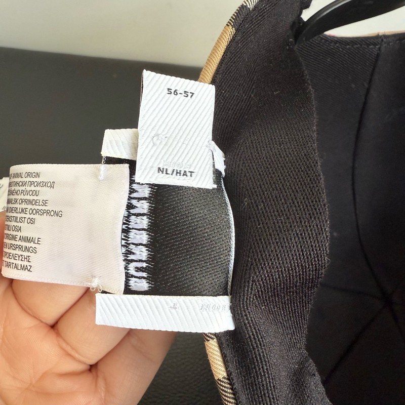 超級新⭐Burberry格紋棒球帽M碼-4