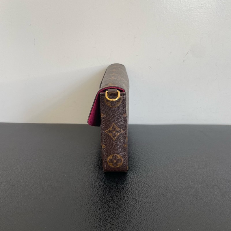 🈶購鉦⭐全套配件❤️LV路易威登POCHETTE FÉLICIE 三合一鏈條包肩背包-7