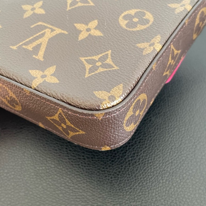 🈶購鉦⭐全套配件❤️LV路易威登POCHETTE FÉLICIE 三合一鏈條包肩背包-11