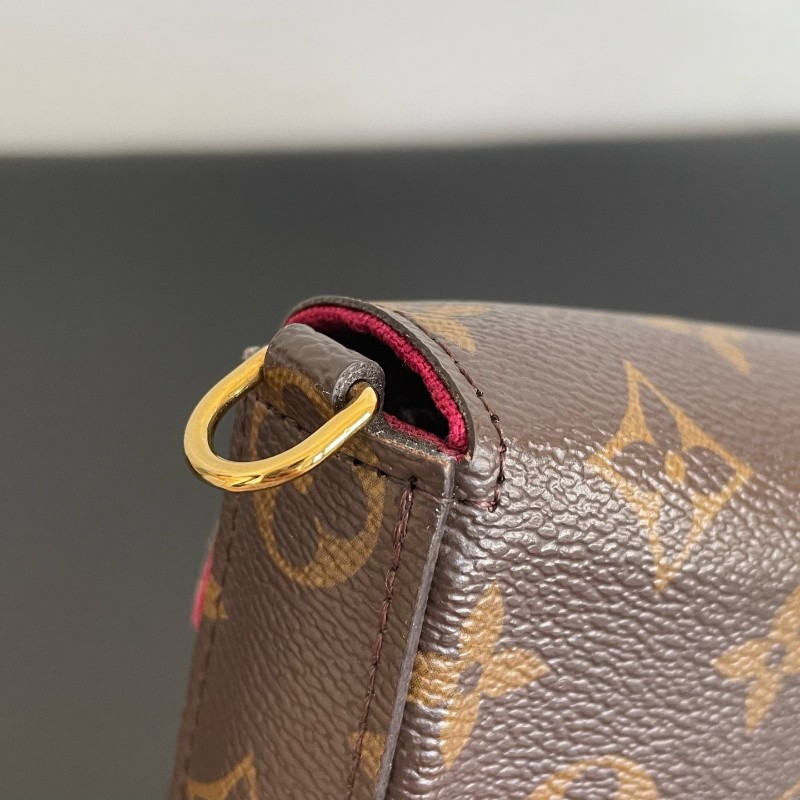 🈶購鉦⭐全套配件❤️LV路易威登POCHETTE FÉLICIE 三合一鏈條包肩背包-14