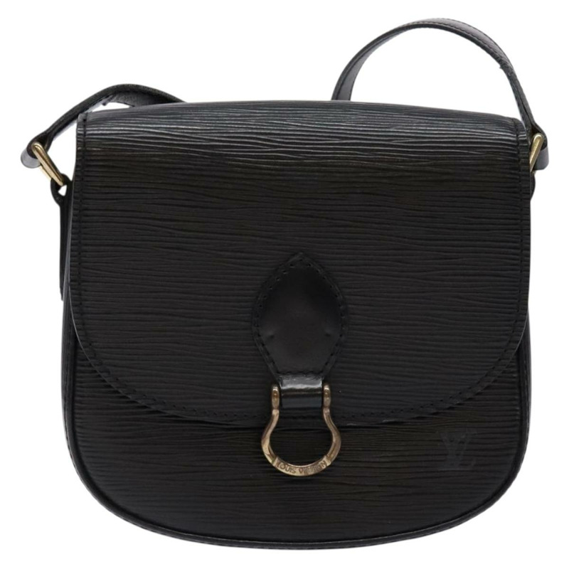 【日本直送】路易威登 Epi Saint Cloud PM 單肩包 黑色 M52212 LV 正品 yk18805-12