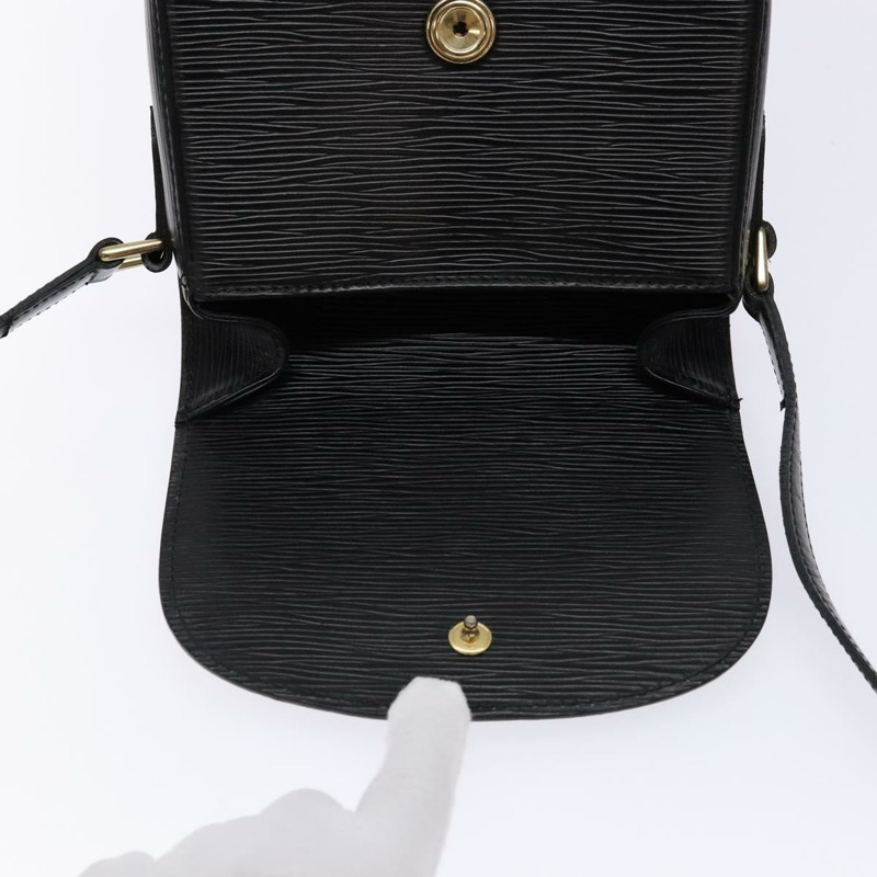 【日本直送】路易威登 Epi Saint Cloud PM 單肩包 黑色 M52212 LV 正品 yk18805-18