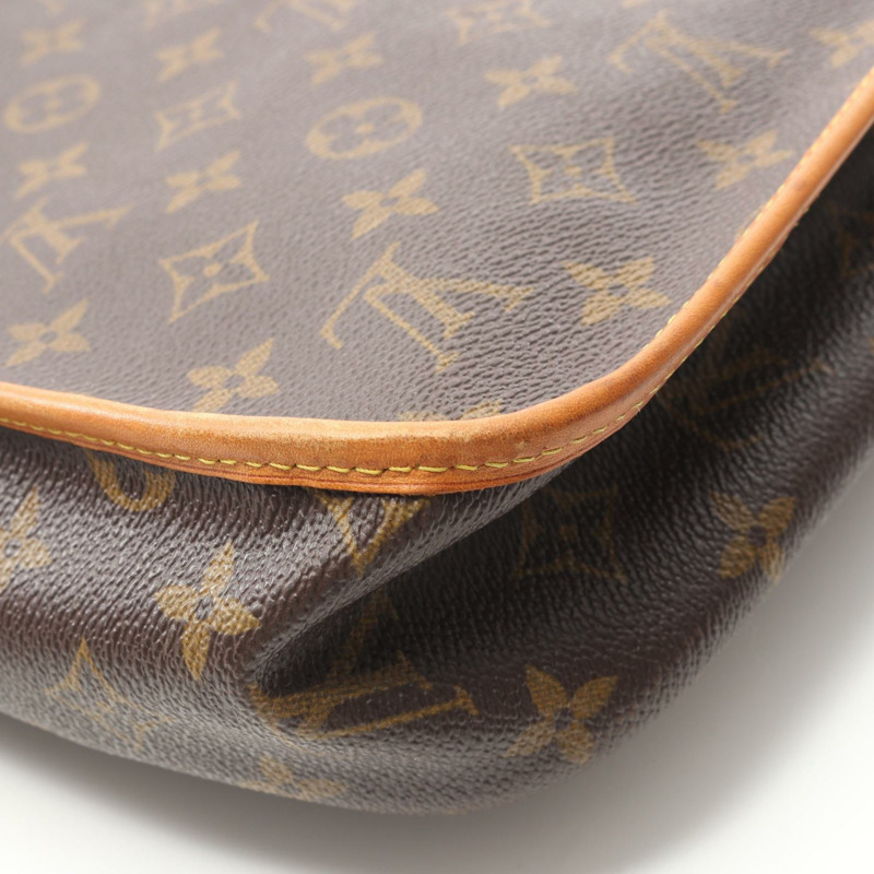 LOUIS VUITTON Messenger PM Bosphore 單肩包 M40106 Monogram 帆布 二手 LV-8